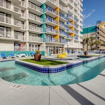Oceanfront Condo In Atlantica Resort Near Boardwalk Myrtle Beach Extérieur photo