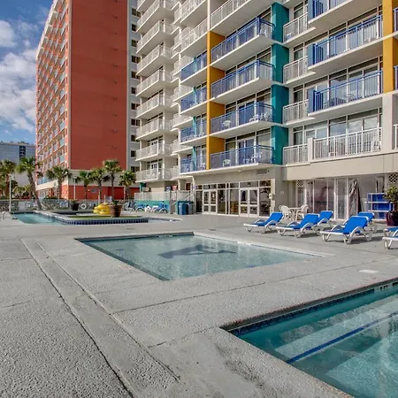 Oceanfront Condo In Atlantica Resort Near Boardwalk Myrtle Beach Extérieur photo