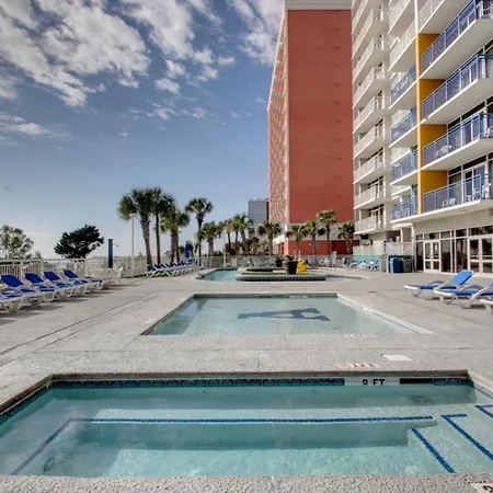 Oceanfront Condo In Atlantica Resort Near Boardwalk Myrtle Beach Extérieur photo